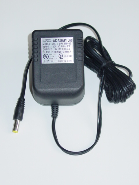 NEW DPX411405 AC Adapter 3V 800mA 0.8A